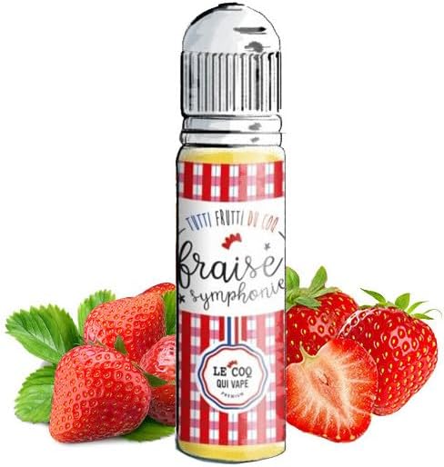 LE COQ QUI VAPE E-Liquides par marques Fraise Symphonie Le Coq Qui Vape Tutti Frutti 50ml