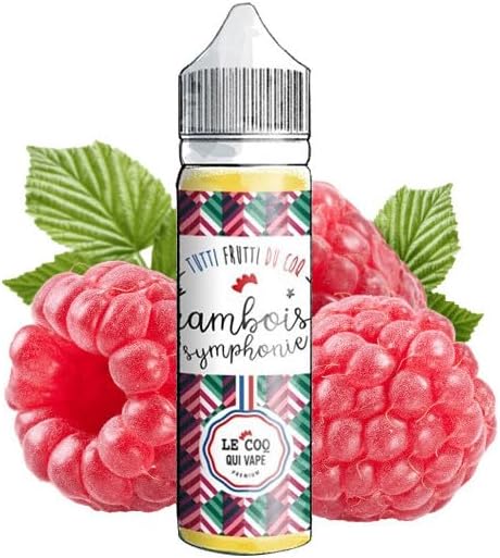 LE COQ QUI VAPE E-Liquides par marques Framboise Symphonie Le Coq Qui Vape Tutti Frutti 50ml