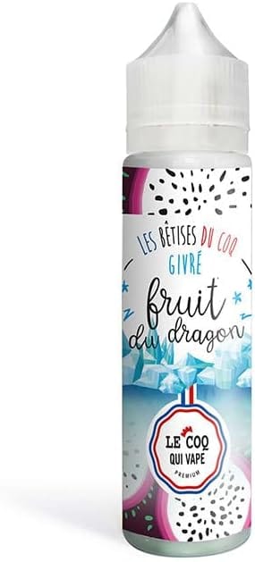 LE COQ QUI VAPE E-Liquides par marques Fruit du Dragon Givré Les Betises du Coq  50ml