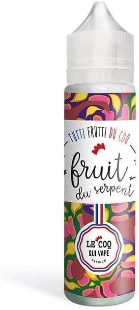 LE COQ QUI VAPE E-Liquides par marques Fruit du Serpent Le Coq Qui Vape Tutti Frutti 50ml