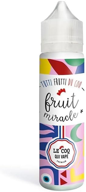 LE COQ QUI VAPE E-Liquides par marques Fruit Miracle: Canneberge Le Coq Qui Vape Tutti Frutti 50ml
