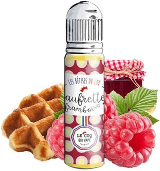 LE COQ QUI VAPE E-Liquides par marques Gaufrette Framboise Les Betises du Coq  50ml