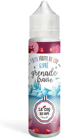 LE COQ QUI VAPE E-Liquides par marques Grenade Fraise Givré Le Coq Qui Vape Tutti Frutti 50ml