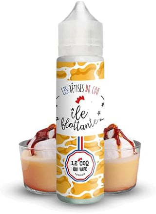 LE COQ QUI VAPE E-Liquides par marques Ile Flottante Les Betises du Coq  50ml