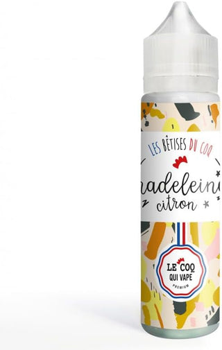 LE COQ QUI VAPE E-Liquides par marques Madeleine Citron Les Betises du Coq  50ml