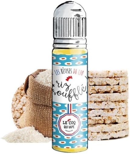 LE COQ QUI VAPE E-Liquides par marques Riz Soufflé Les Betises du Coq  50ml