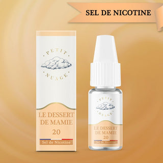 Le Dessert De Mamie 10 ml Sels de Nicotine - Petit Nuage - PETIT NUAGE | PauseClopes