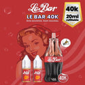 LeBar 40K - Puff Rechargeable 40000 Bouffées 20ml Écran Digital - LEBAR | PauseClopes