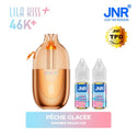 Lila Kiss+ 46K JNR – Puff Rechargeable 46000 Bouffées 20mg - JNR | PauseClopes