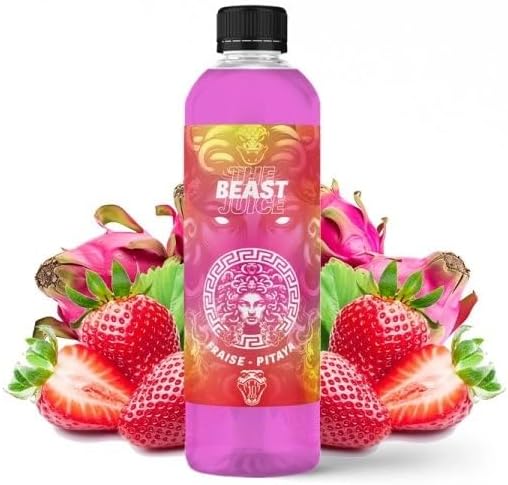 MDS JUICE E-Liquides par marques Beast: Fraise et Pitaya Medusa juice 500ml