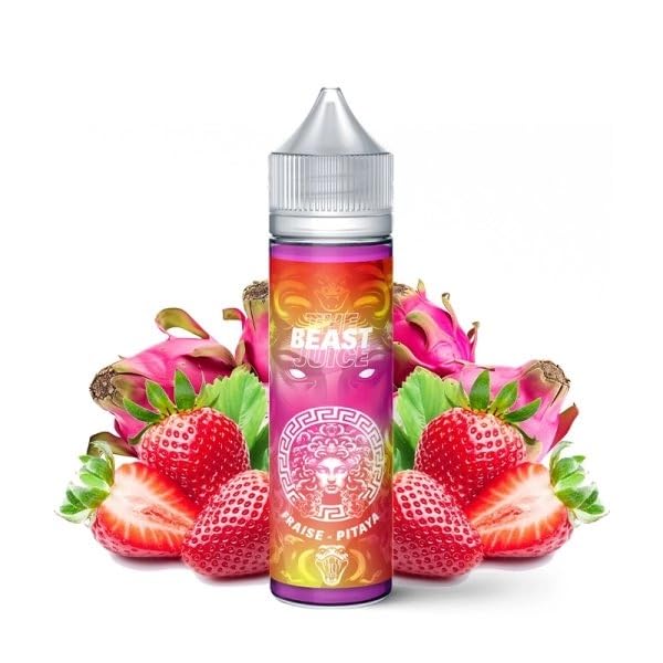 MDS JUICE E-Liquides par marques Beast: Fraise et Pitaya Medusa Juice 50ml