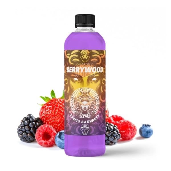 MDS JUICE E-Liquides par marques Berrywood: Fruits Rouges Medusa Juice 1 litre