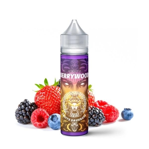 MDS JUICE E-Liquides par marques Berrywood: Fruits Rouges Medusa Juice 50ml