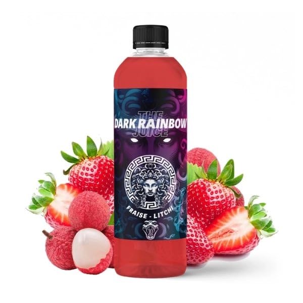 MDS JUICE E-Liquides par marques Dark Rainbow: Fraise et Litchi Medusa Juice 1 litre