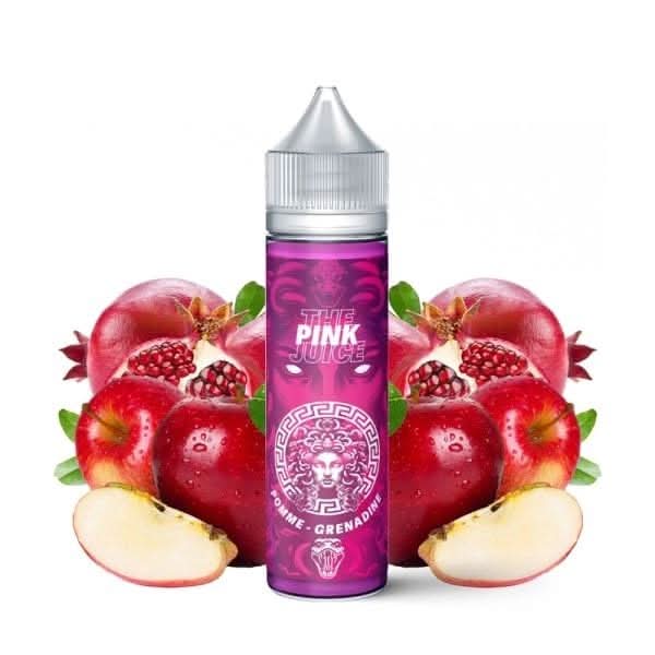 MDS JUICE E-Liquides par marques Pink: Pomme et Grenade Medusa Juice 50ml