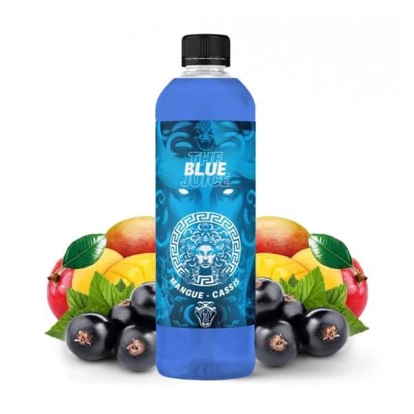 MDS JUICE E-Liquides par marques Blue: Mangue et Cassis Medusa Juice 1 litre