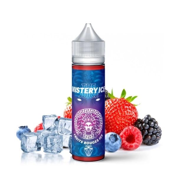 MDS JUICE E-Liquides par marques Mystery Ice: Fraises, Mûres, Framboises et Myrtilles Frais Medusa Juice 50ml