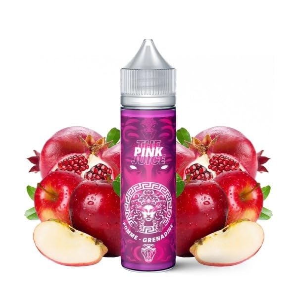 MDS JUICE E-Liquides par marques Pink: Pomme et Grenade Medusa Juice 50ml