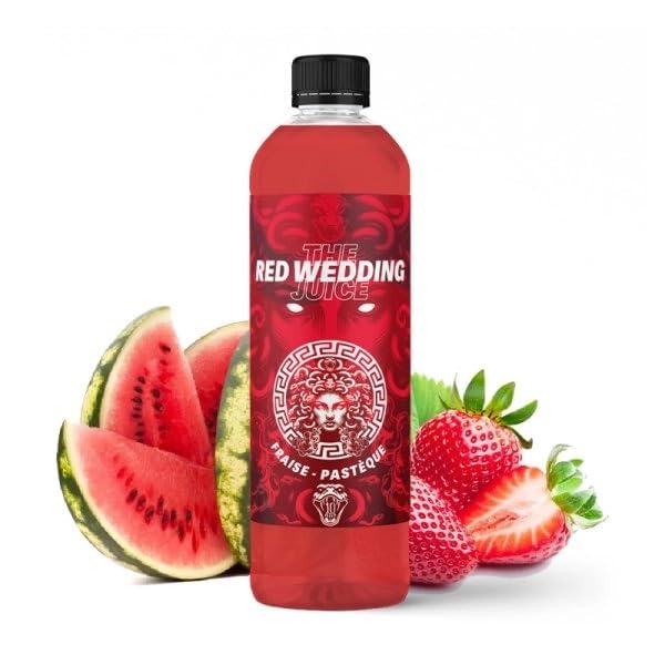 MDS JUICE E-Liquides par marques Red Wedding: Fraise et Pastèque Medusa Juice 1 litre