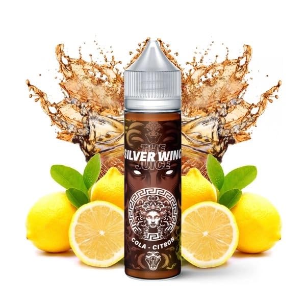 MDS JUICE E-Liquides par marques Silver Wing: Cola et Citron Medusa Juice 50ml