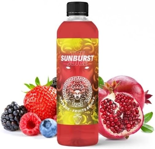 MDS JUICE E-Liquides par marques Sunburst: Fruits rouges et Grenade Medusa juice 500ml
