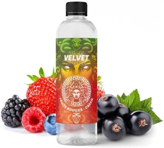 MDS JUICE E-Liquides par marques Velvet: Fruits Rouges et Cassis Medusa juice 500ml