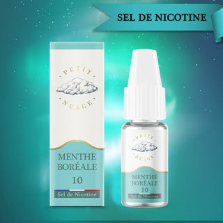 Menthe Boréale 10 ml Sels de Nicotine - Petit Nuage - PETIT NUAGE | PauseClopes