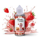 Milkshake Fraise 100ml Maison Velours - e-liquide gourmand fraise lait vanille