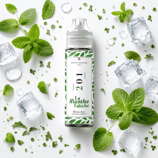 N°201 La Menthe Fraîche 50ml - Maître Vapotier - MAITRE VAPOTIER | PauseClopes