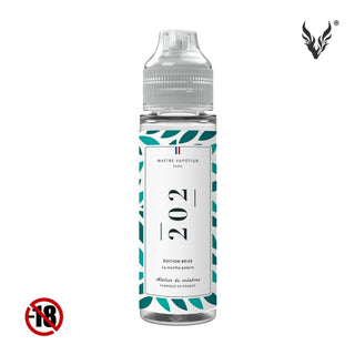 N°202 La Menthe Polaire 50ml - Maître Vapotier - MAITRE VAPOTIER | PauseClopes