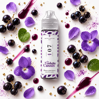 N°407 La Violette Cassis 50ml - Maître Vapotier - MAITRE VAPOTIER | PauseClopes