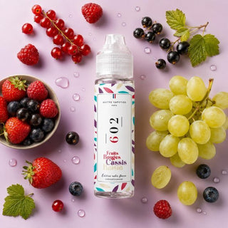 N°602 Les Fruits Rouges Cassis Raisin 50ml - Maître Vapotier - MAITRE VAPOTIER | PauseClopes