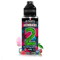 NUMBERS E-Liquides par marques Numbers 2: Framboise, Myrtille, Cerise et Barbe à papa Numbers par E.tasty 100ml