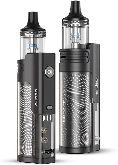 Pauseclopes : Cigarette electronique Black Cigarette Électronique Aspire Flexus AIO, Sans Tabac, Sans Nicotine, Interdit aux moins de 18 ans (Black)