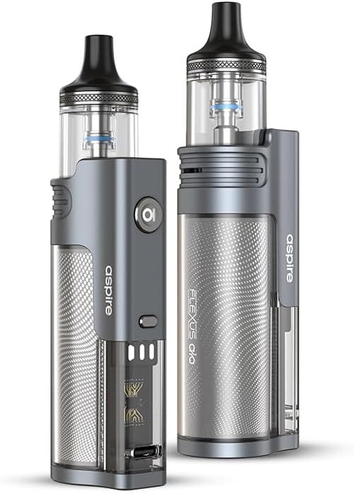 Pauseclopes : Cigarette electronique Silver Cigarette Électronique Aspire Flexus AIO, Sans Tabac, Sans Nicotine, Interdit aux moins de 18 ans (Black)