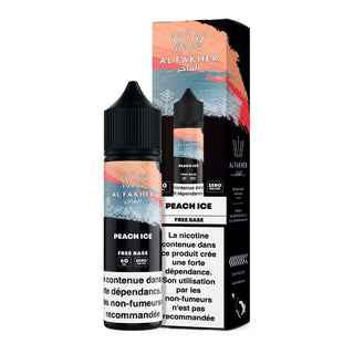Peach Ice 60ml Al Fakher - e-liquide pêche glacée prêt à vaper 0mg
