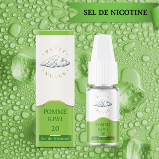 Pomme Kiwi 10 ml Sels de Nicotine - Petit Nuage - PETIT NUAGE | PauseClopes
