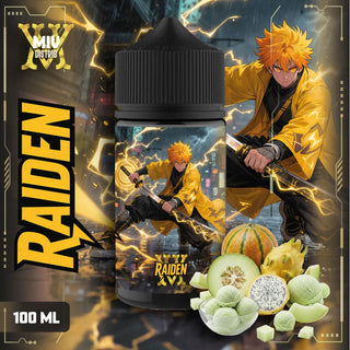 Raiden 100ml MIV by Made in Vape - Pitaya Jaune, Melon & Fraise Givrée - MADE IN VAPE | PauseClopes