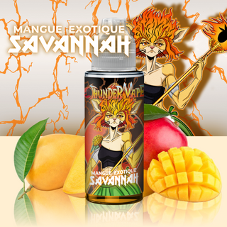 Savannah 100ml Thunder Vape by Guilab - e-liquide mangue exotique frais shortfill