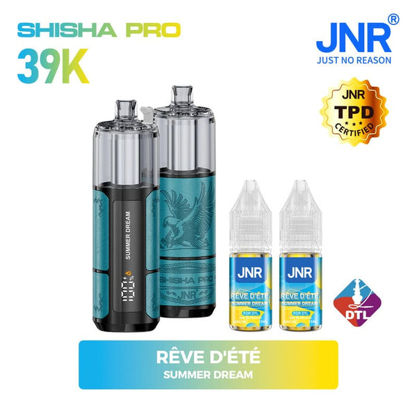 Shisha Pro 39K JNR – Puff Rechargeable 39000 Bouffées 6mg - JNR | PauseClopes