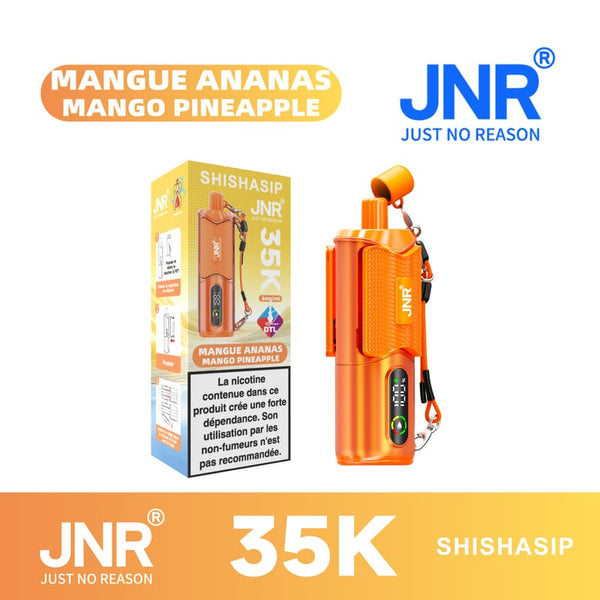Shishasip 35K JNR - Puff Rechargeable 35000 Bouffées 20mg - JNR | PauseClopes