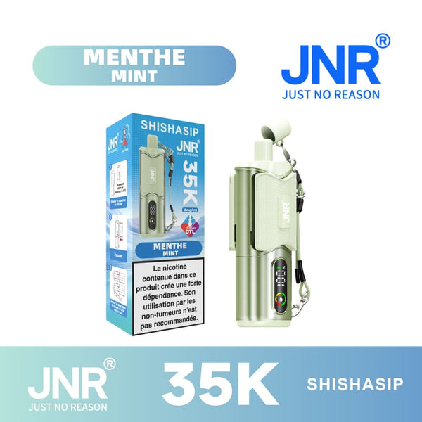 Shishasip 35K JNR - Puff Rechargeable 35000 Bouffées 20mg - JNR | PauseClopes