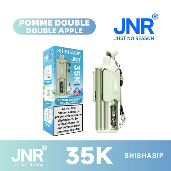 Shishasip 35K JNR - Puff Rechargeable 35000 Bouffées 20mg - JNR | PauseClopes