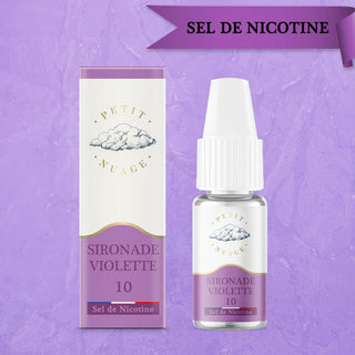 Sironade Violette 10 ml Sels de Nicotine - Petit Nuage - PETIT NUAGE | PauseClopes