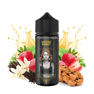 SUICIDE BUNNY Mother's Milk and Cookie: Lait, Vanille, Fraise et Cookie Suicide Bunny 100ml