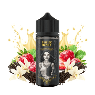 SUICIDE BUNNY Mother's Milk: Lait, Vanille et Fraise Suicide Bunny 100ml