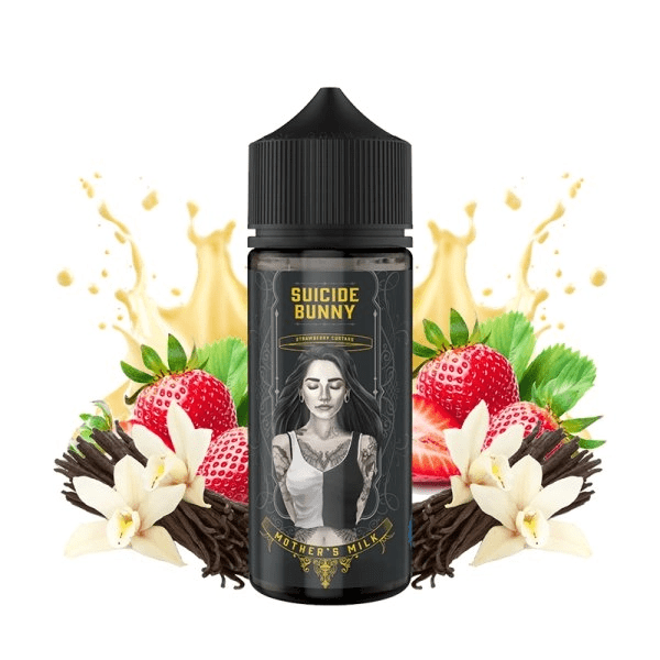SUICIDE BUNNY Mother's Milk: Lait, Vanille et Fraise Suicide Bunny 100ml
