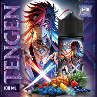 Tengen 100ml MIV by Made in Vape - Fruits Rouges, Framboise Bleue & Ananas - MADE IN VAPE | PauseClopes