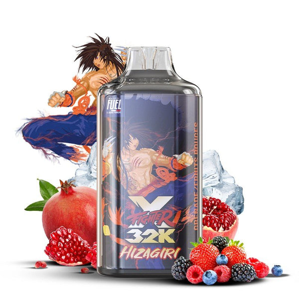 XFighter 32K - Pod Jetable 32000 Puffs 0mg - Fighter Fuel by Maison Fuel - MAISON FUEL | PauseClopes