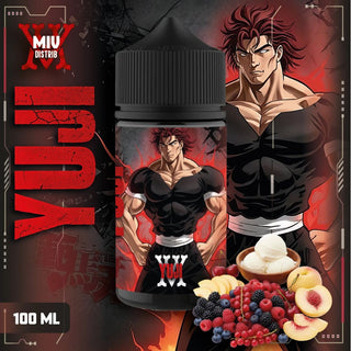 Yuji 100ml MIV by Made in Vape - Fruits Rouges Sauvages, Cerise & Pêche Blanche - MADE IN VAPE | PauseClopes